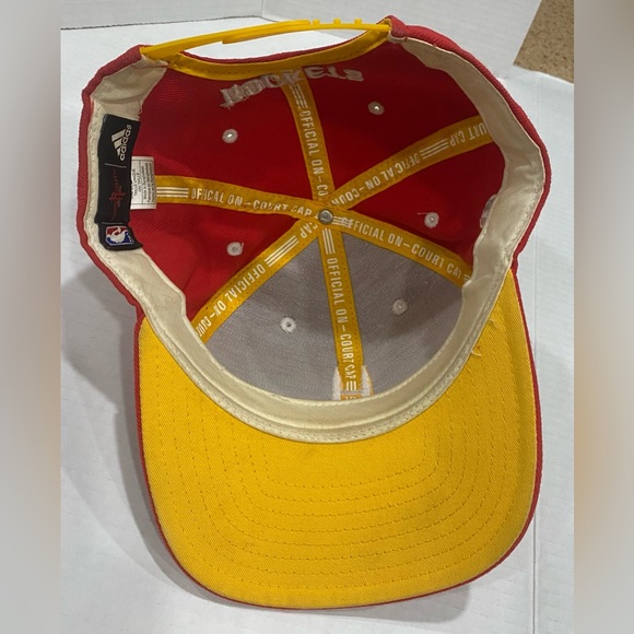 Houston Rockets Adidas Vintage Red Hat OSFM - Picture 5 of 7